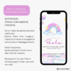 Invito Digitale Personalizzabile Battesimo, Cresima o Prima Comunione - immagine 3