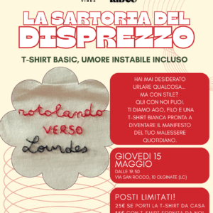 LA SARTORIA DEL DISPREZZO