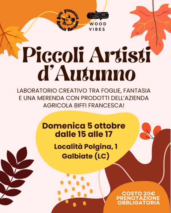Piccoli artisti d'autunno