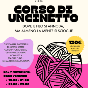 CORSO DI UNCINETTO